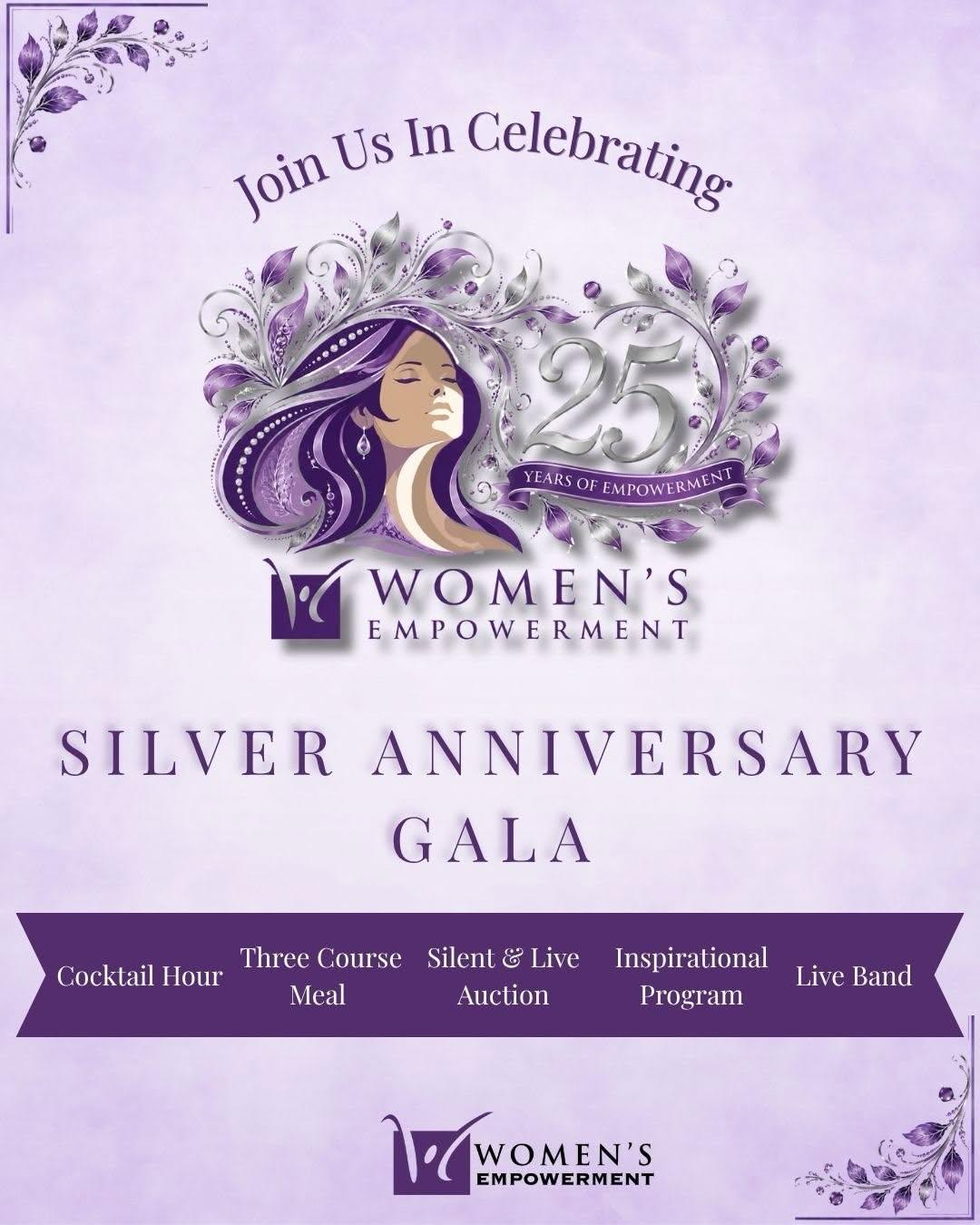 Women’s Empowerment’s Silver Anniversary Gala