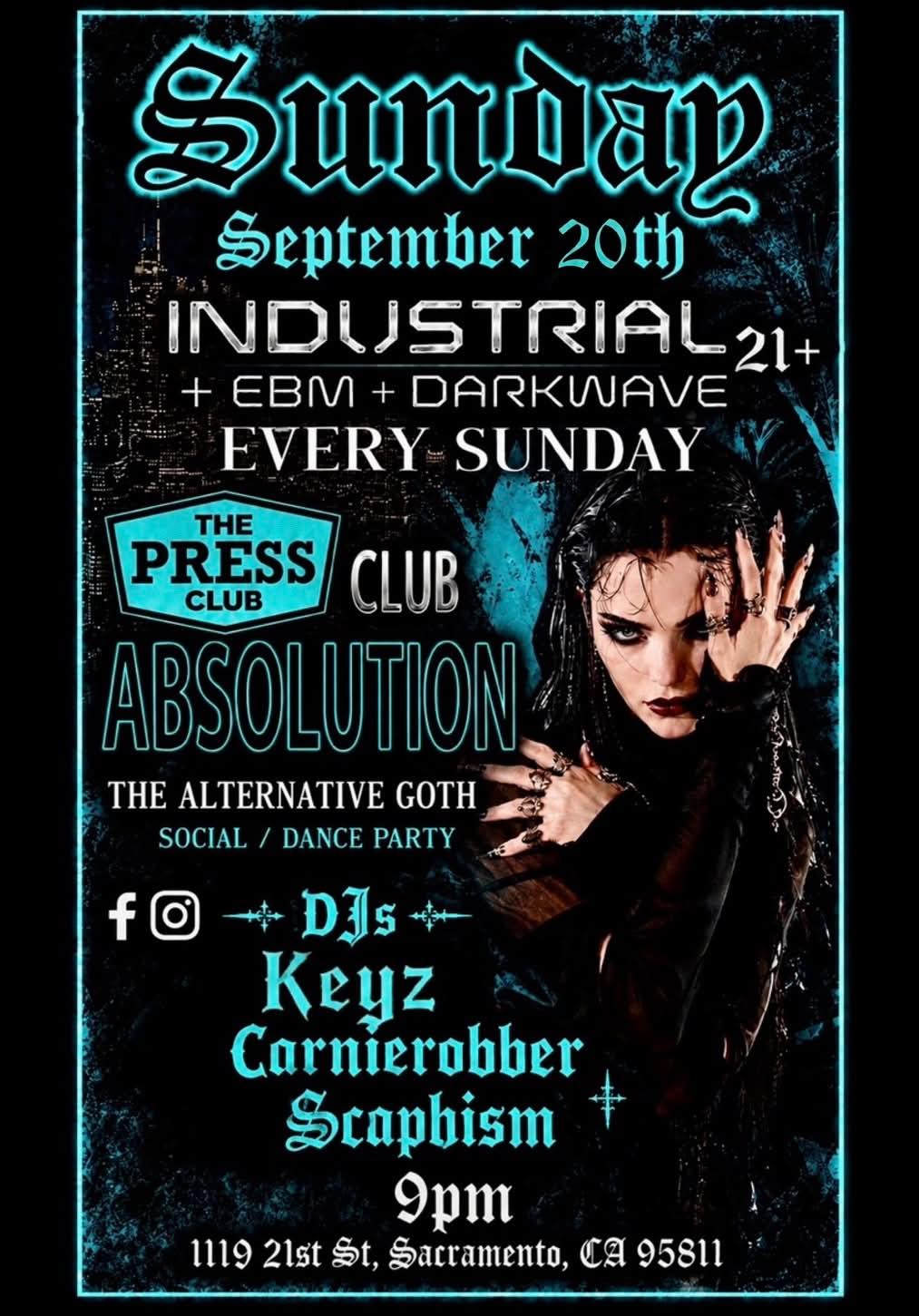 Club Absolution at the Press Club