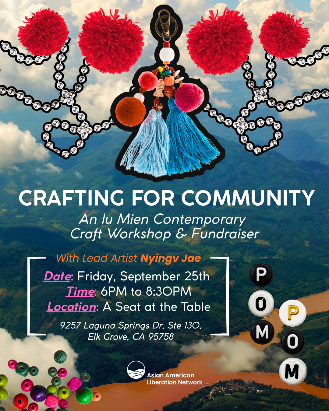 Cultural Art Workshop: lu Mien Pom-Poms