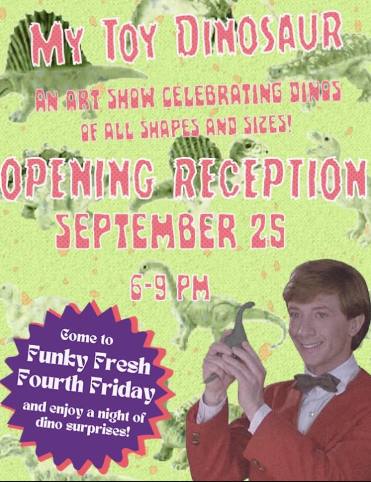 Dino Art show RECEPTION