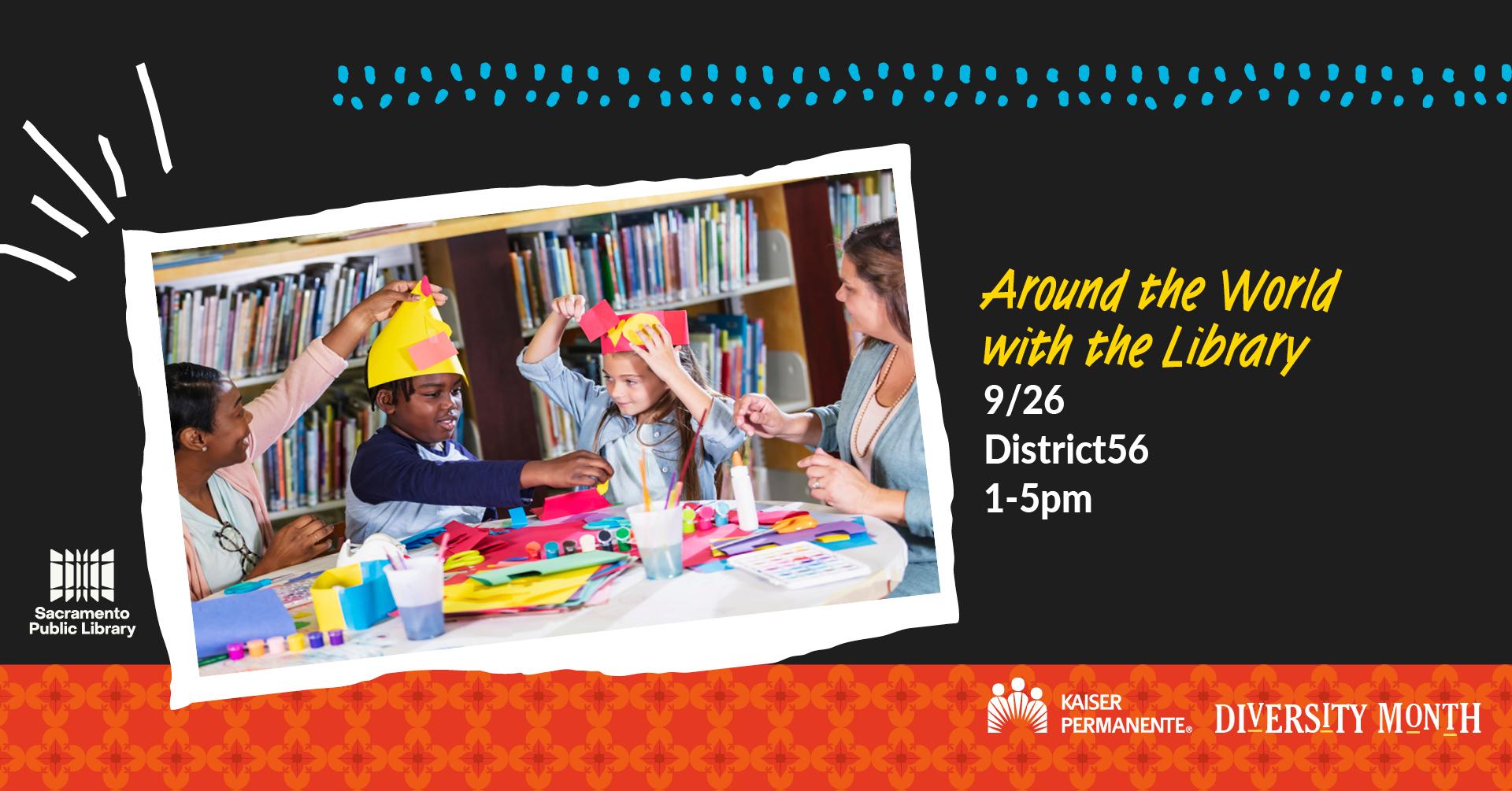Elk Grove Diversity Month: Around The World With the Library