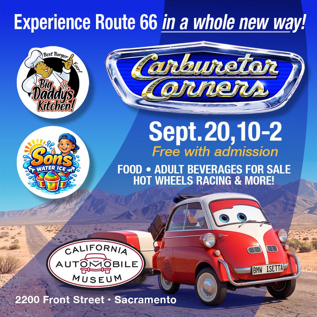 Visit Carburetor Corners at the California Automobile Museum